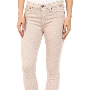 Hudson polka dot jeans